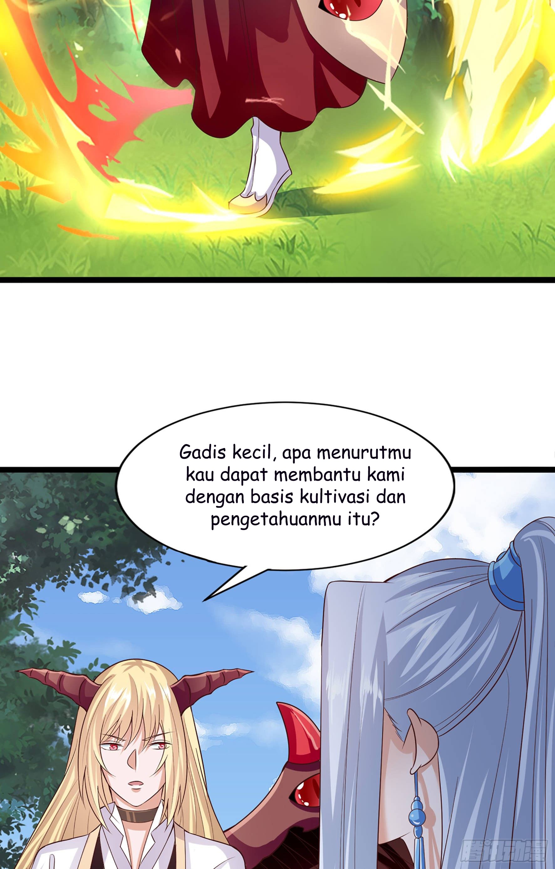 Halaman 32 dari Fairy Demon Dad Chapter 21