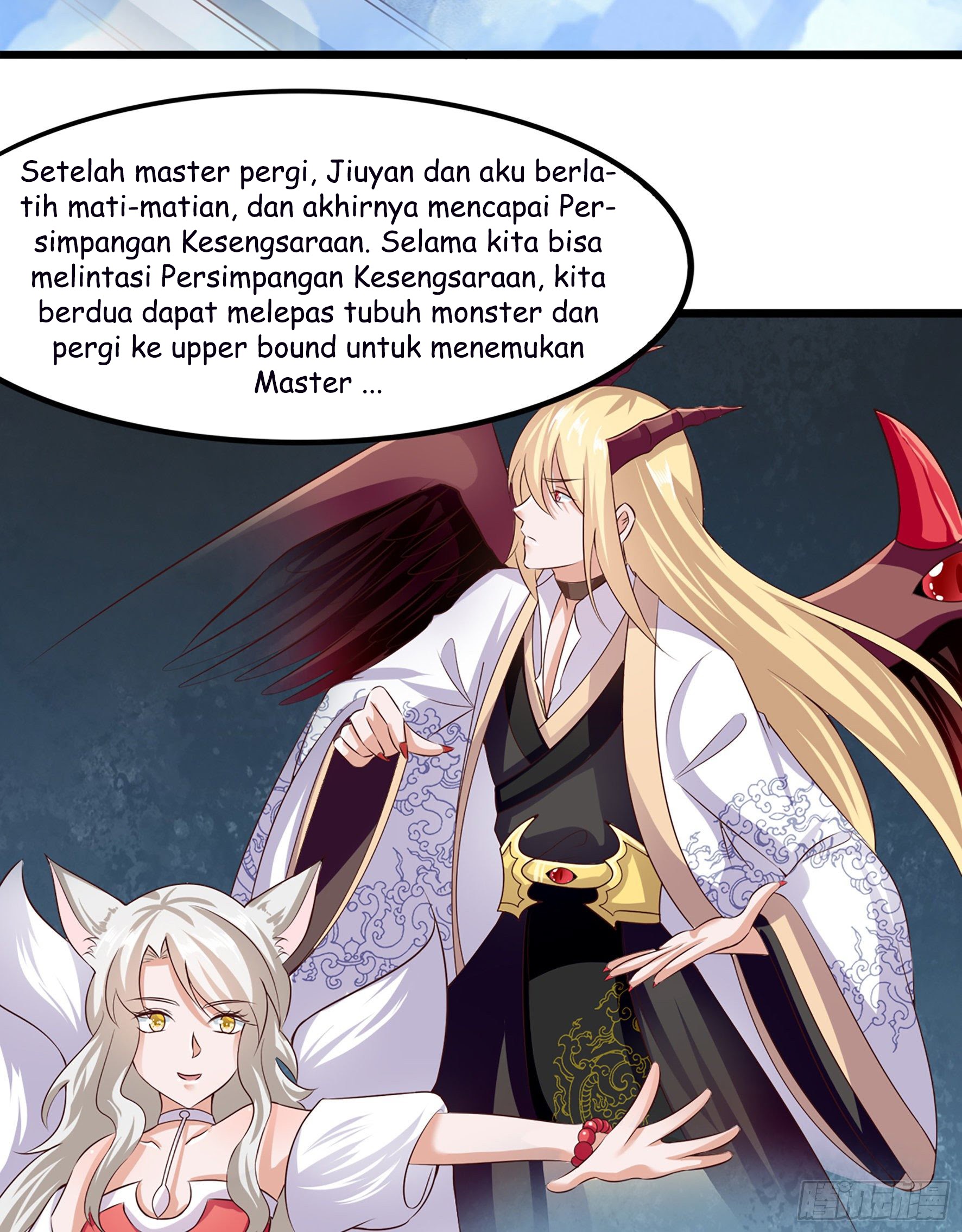 Halaman 43 dari Fairy Demon Dad Chapter 21