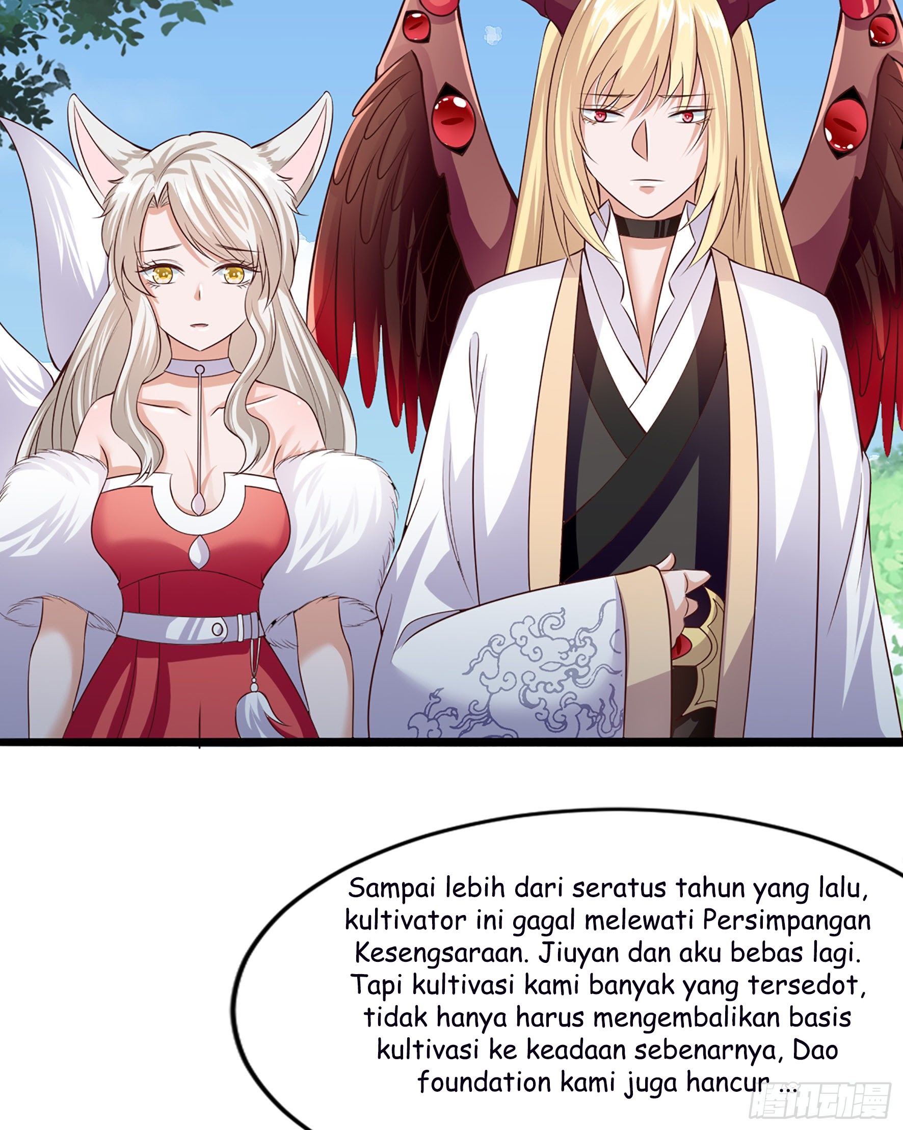 Halaman 49 dari Fairy Demon Dad Chapter 21