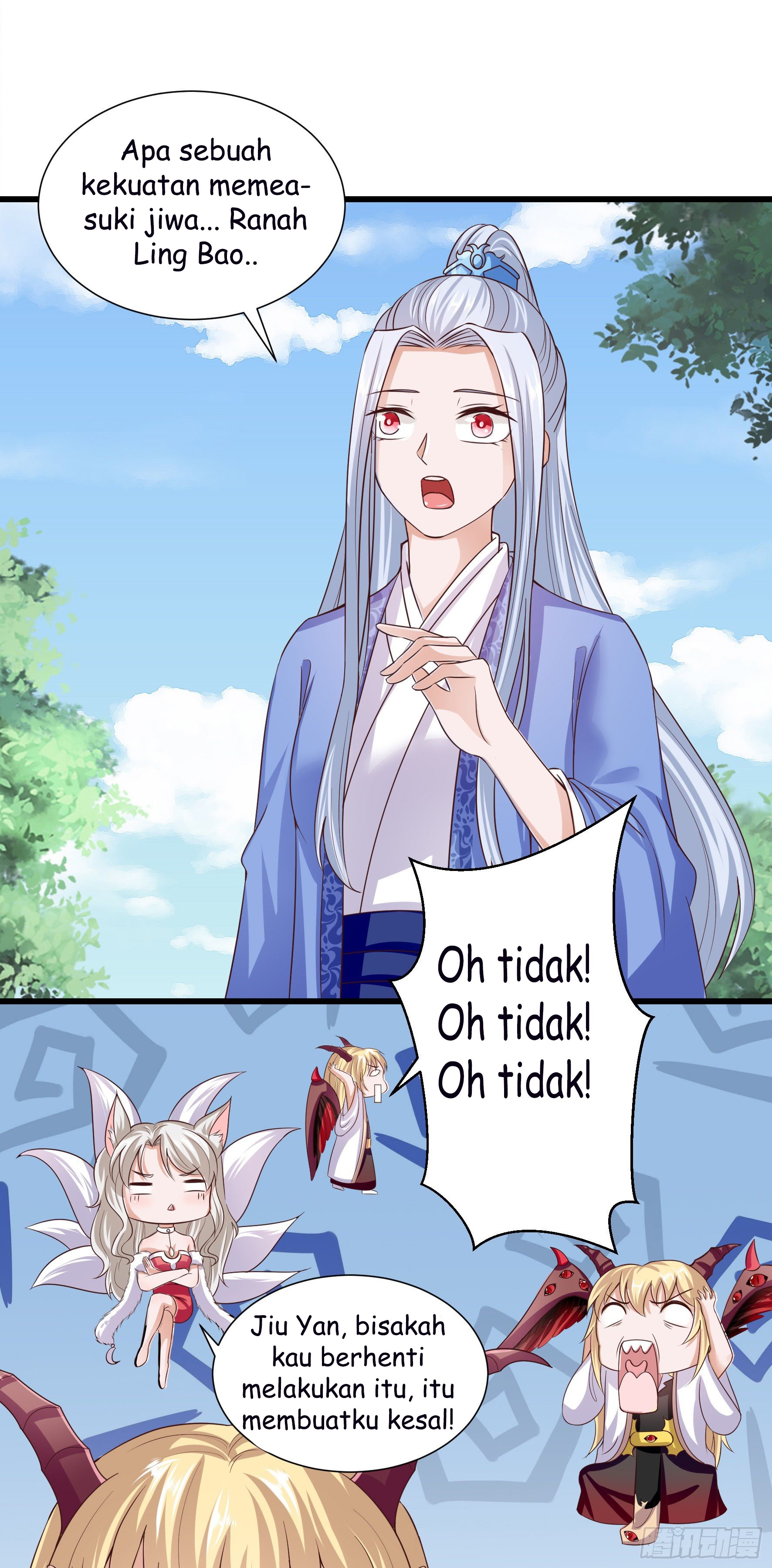 Halaman 33 dari Fairy Demon Dad Chapter 22