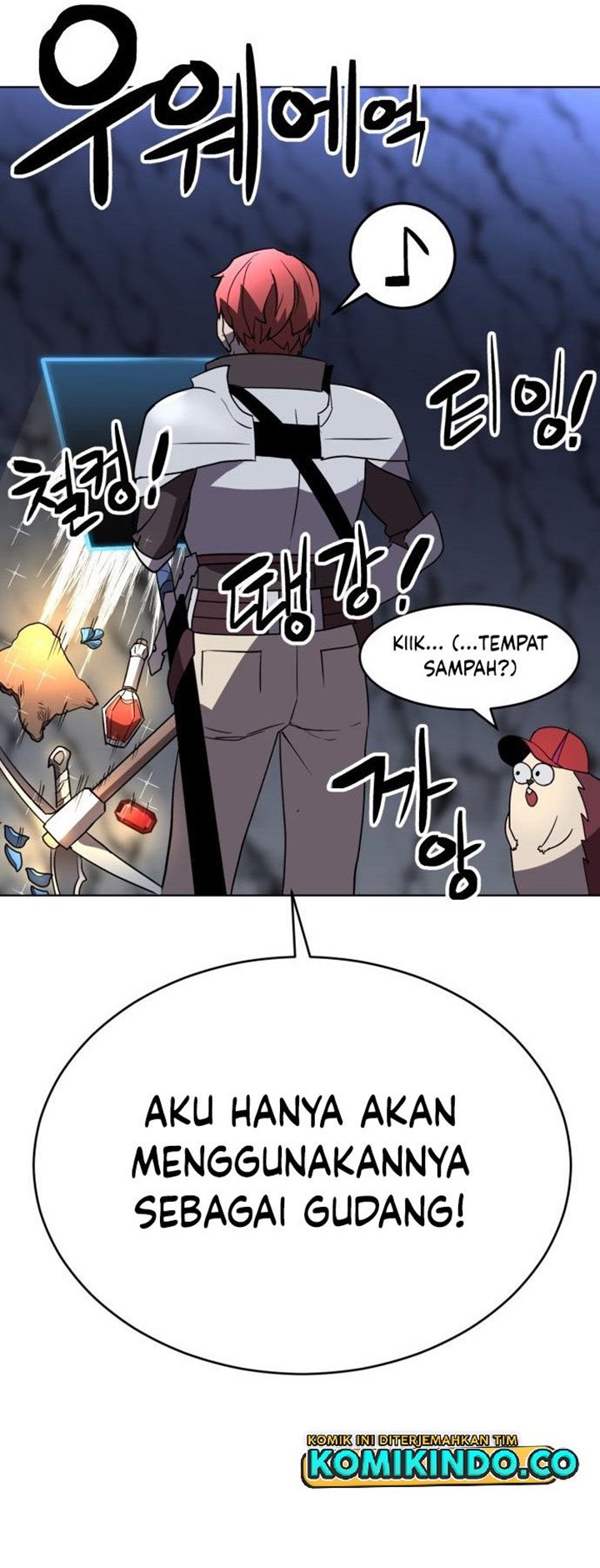 Halaman 12 dari Final Boss Chapter 28