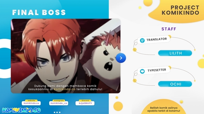 Halaman 1 dari Final Boss Chapter 3