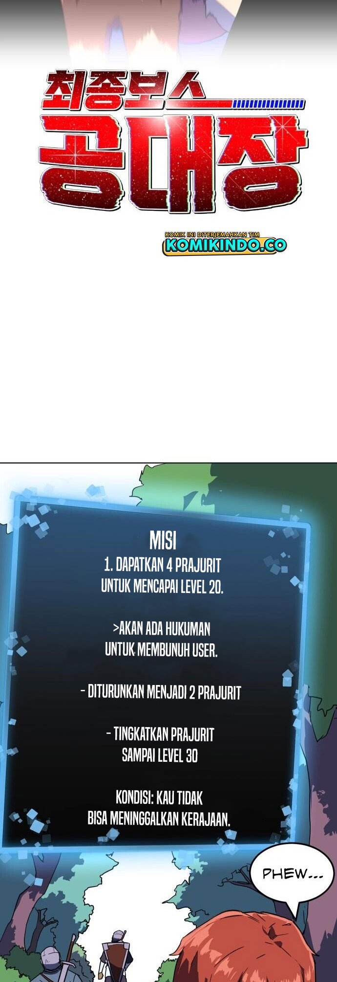 Halaman 21 dari Final Boss Chapter 3
