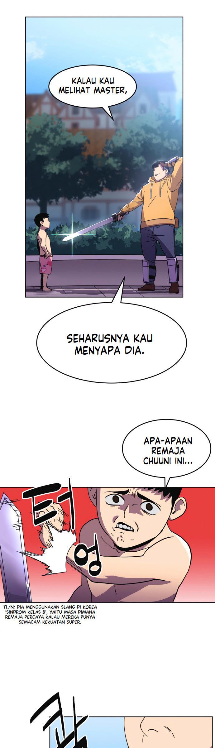Halaman 10 dari Final Boss Chapter 8