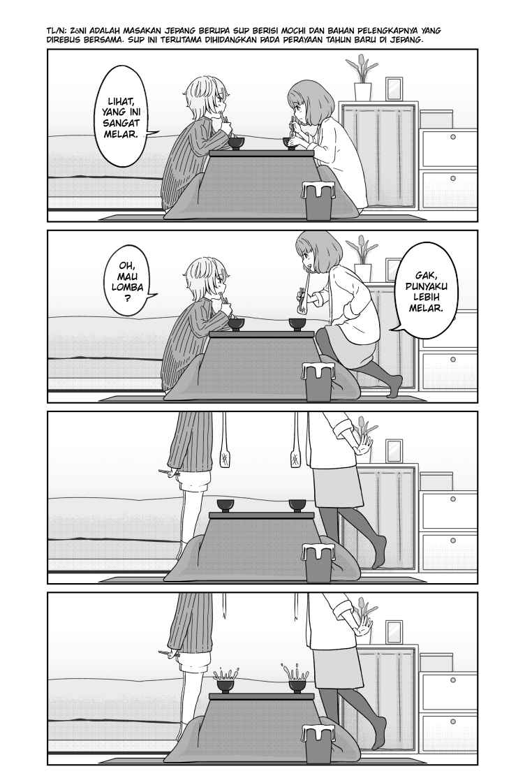 Halaman 2 dari Fluffy Yuri 4koma Chapter 3