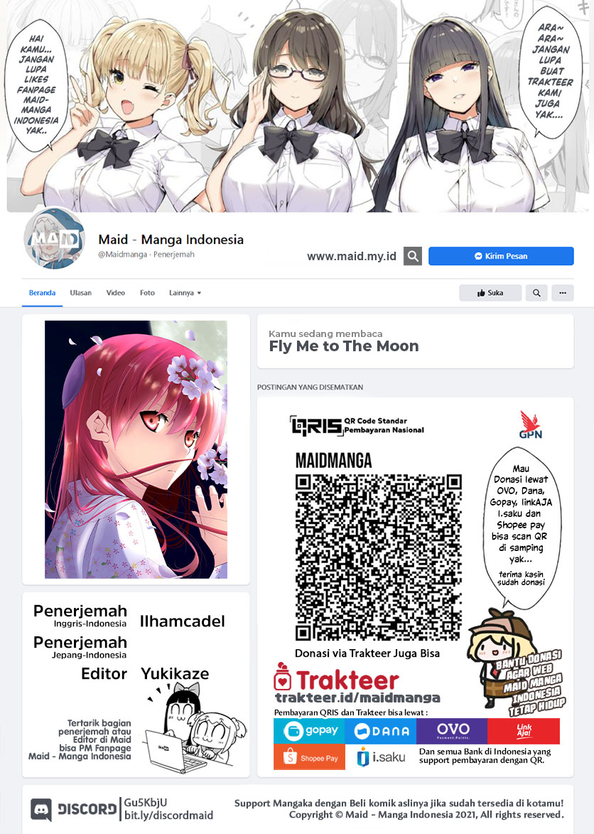 Halaman 1 dari Fly Me To The Moon (Tonikaku Kawaii II) Chapter 2