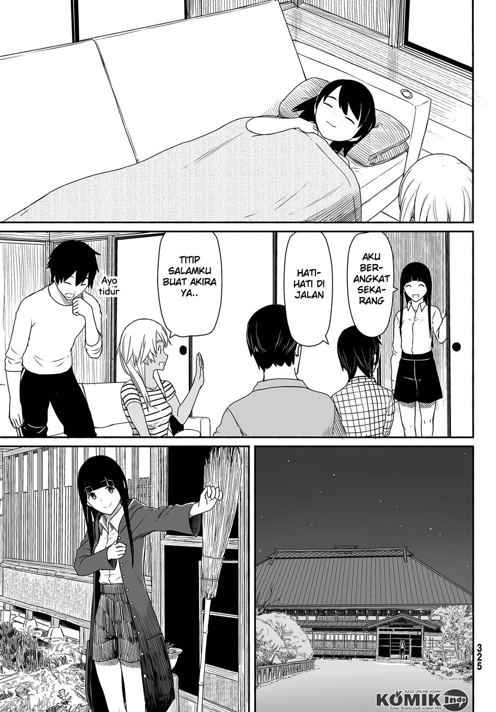 Halaman 10 dari Flying Witch Chapter 22