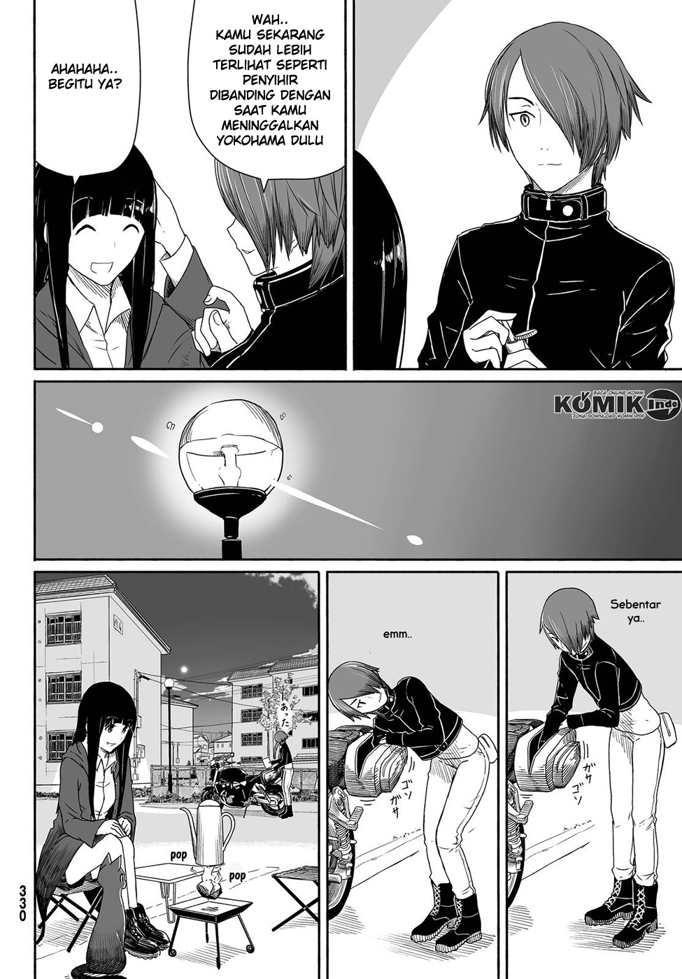 Halaman 15 dari Flying Witch Chapter 22