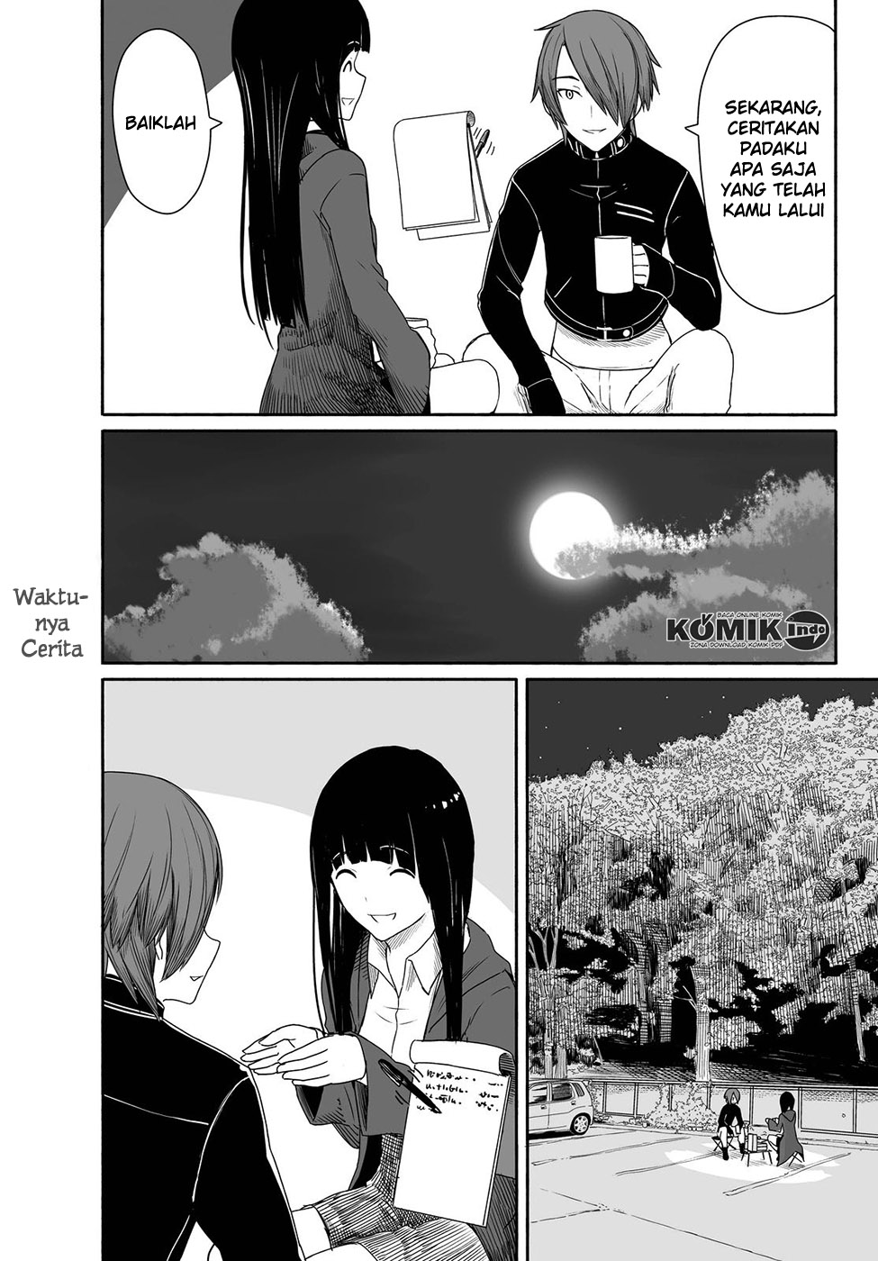 Halaman 18 dari Flying Witch Chapter 22