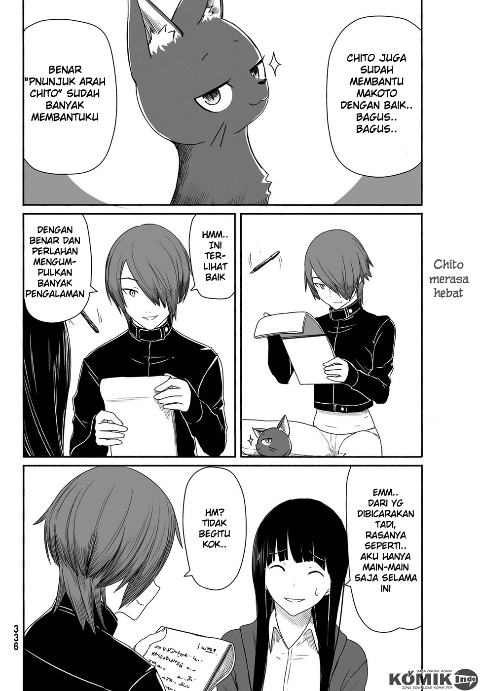 Halaman 21 dari Flying Witch Chapter 22