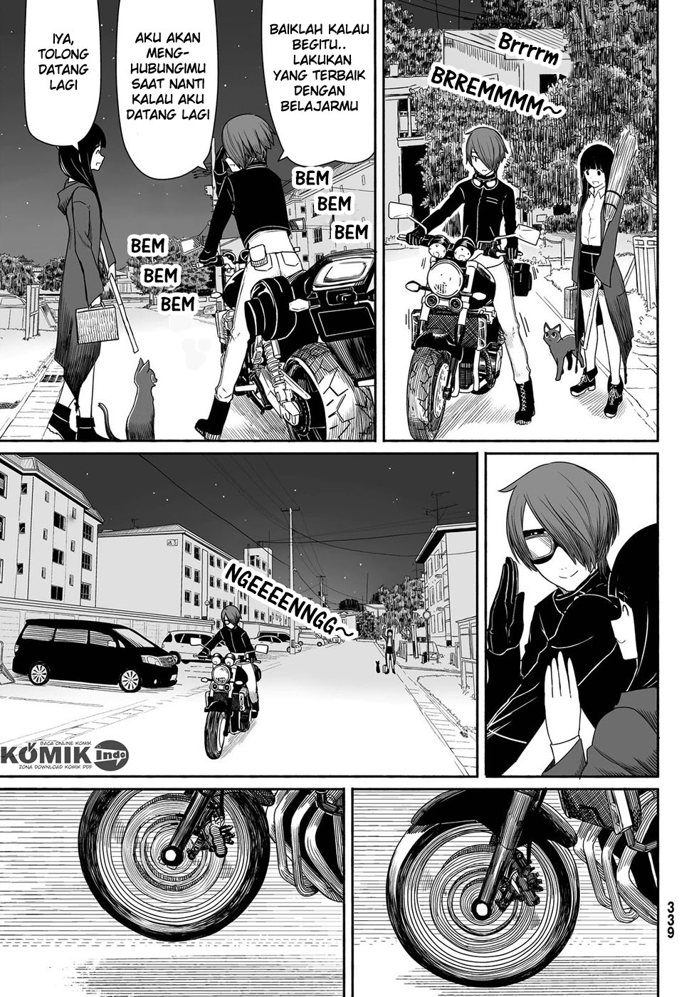 Halaman 24 dari Flying Witch Chapter 22