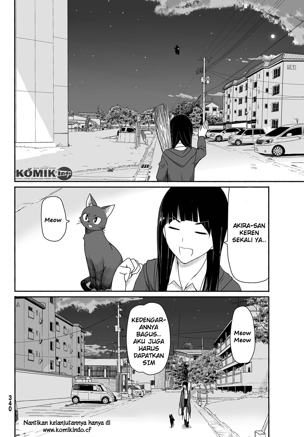 Halaman 25 dari Flying Witch Chapter 22