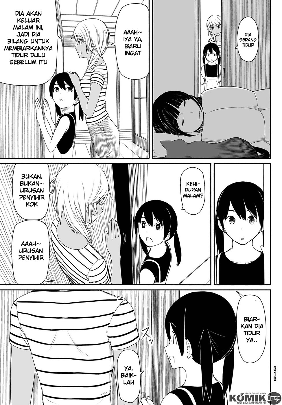 Halaman 4 dari Flying Witch Chapter 22