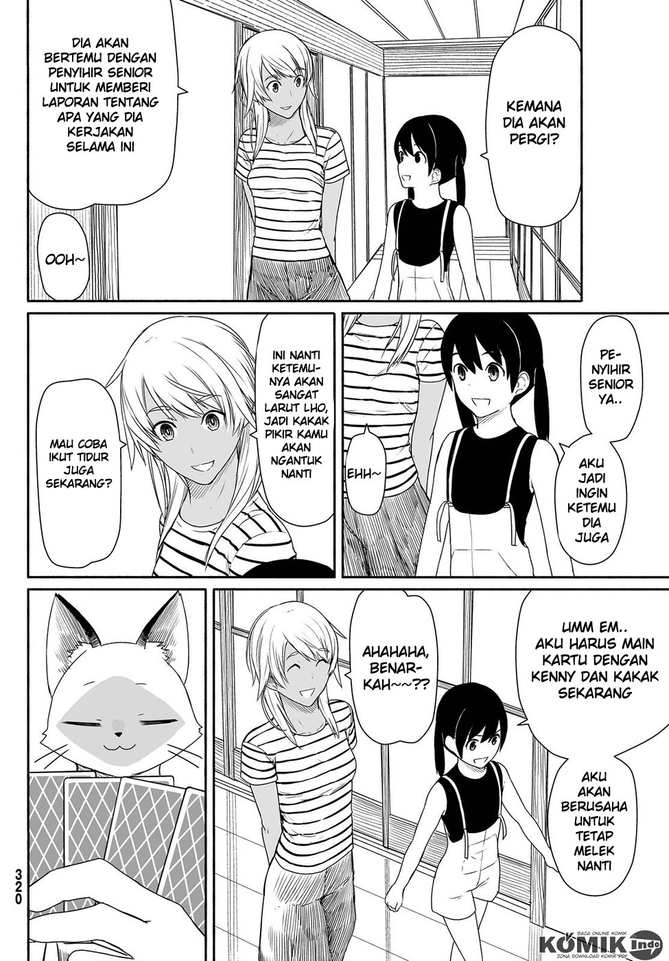 Halaman 5 dari Flying Witch Chapter 22