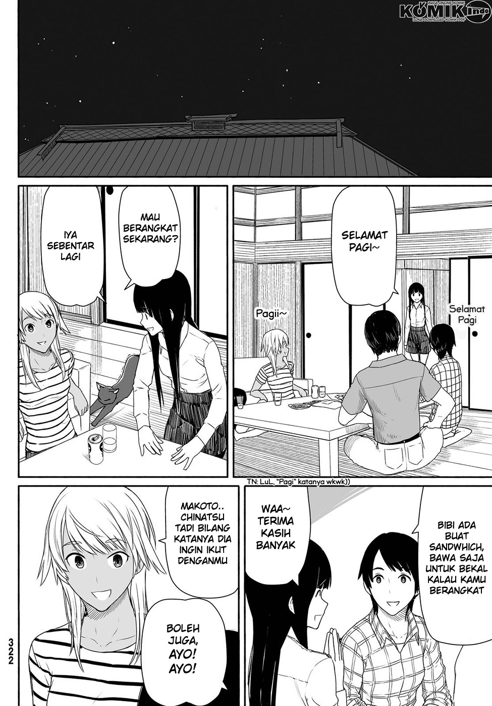 Halaman 7 dari Flying Witch Chapter 22