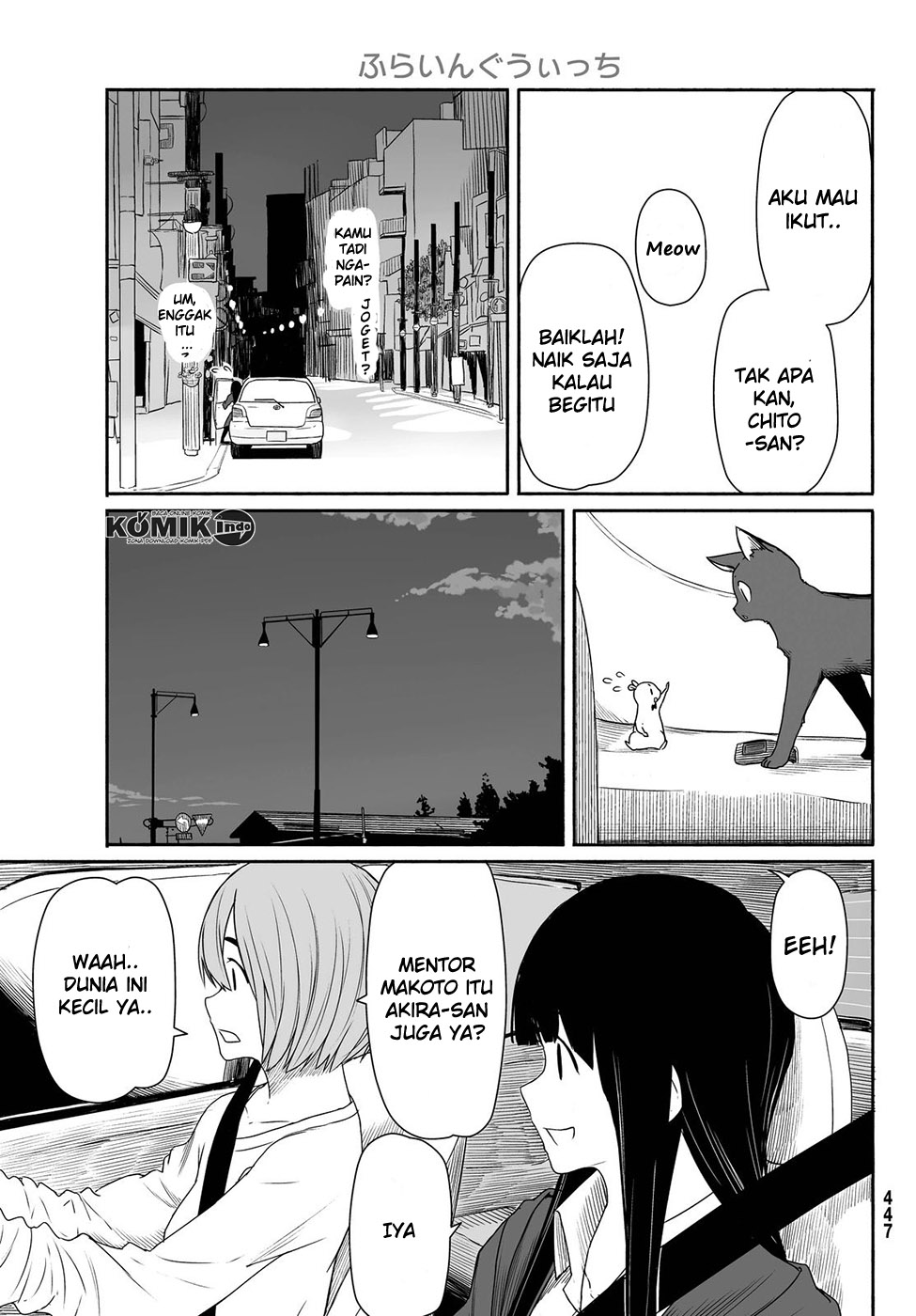 Halaman 10 dari Flying Witch Chapter 23