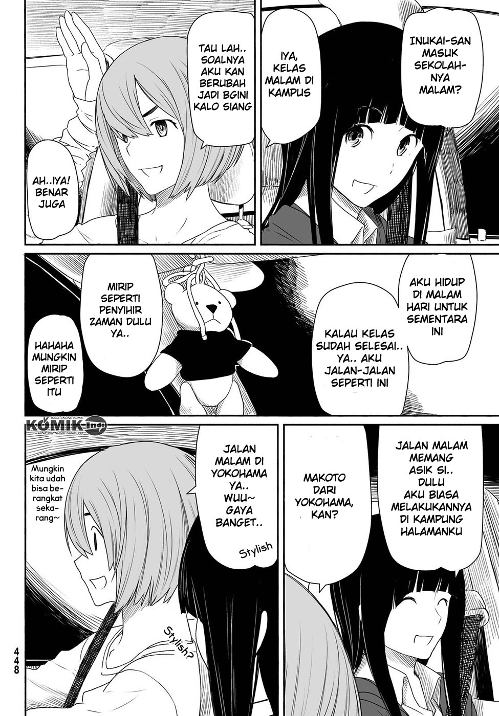 Halaman 11 dari Flying Witch Chapter 23