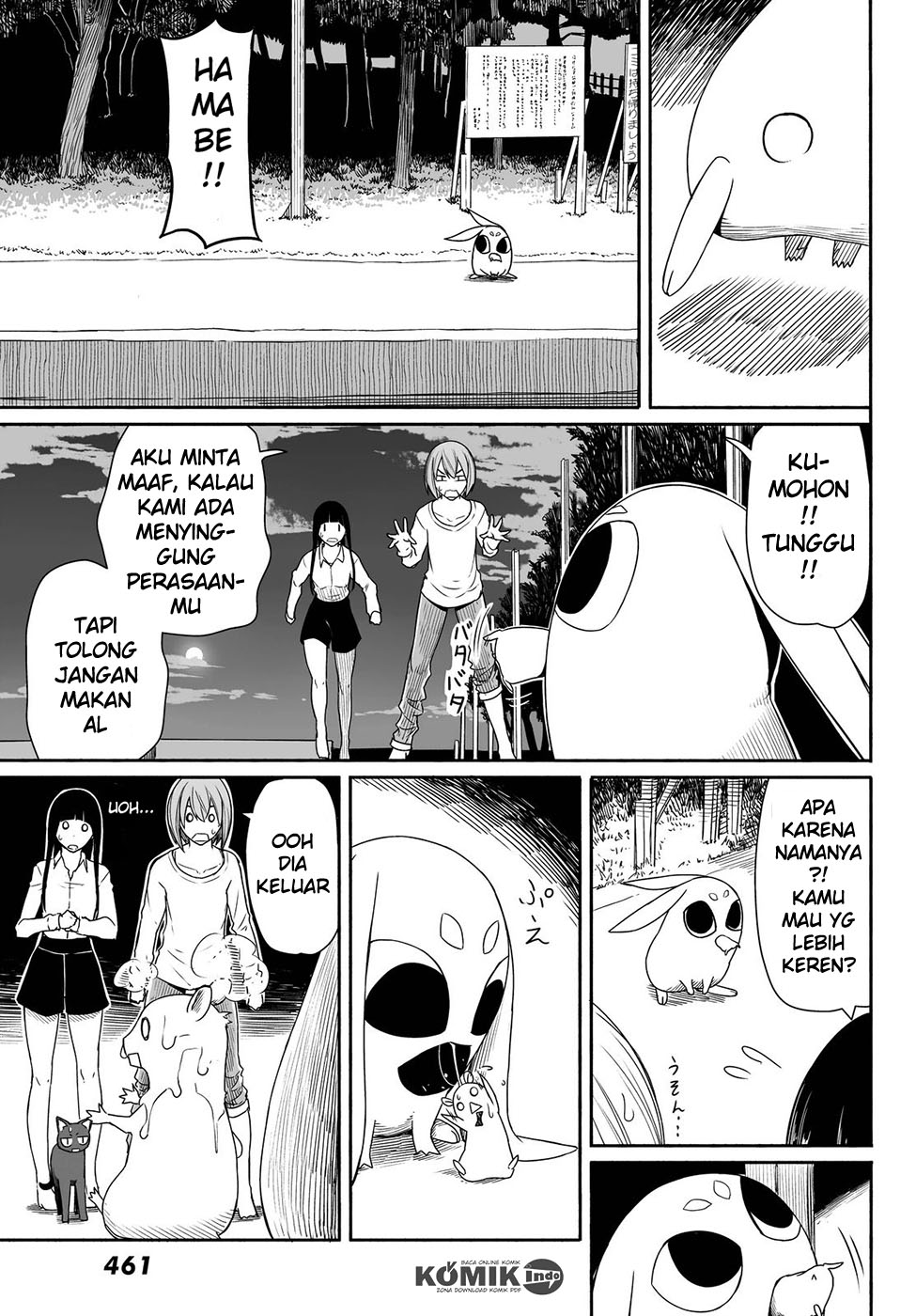 Halaman 24 dari Flying Witch Chapter 23