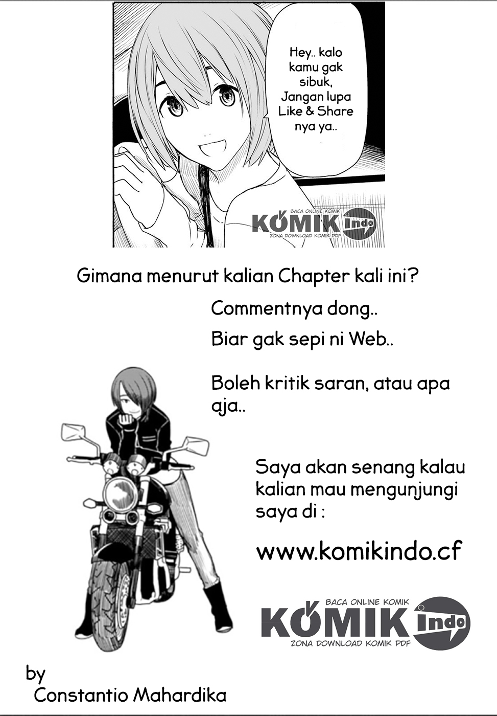 Halaman 26 dari Flying Witch Chapter 23
