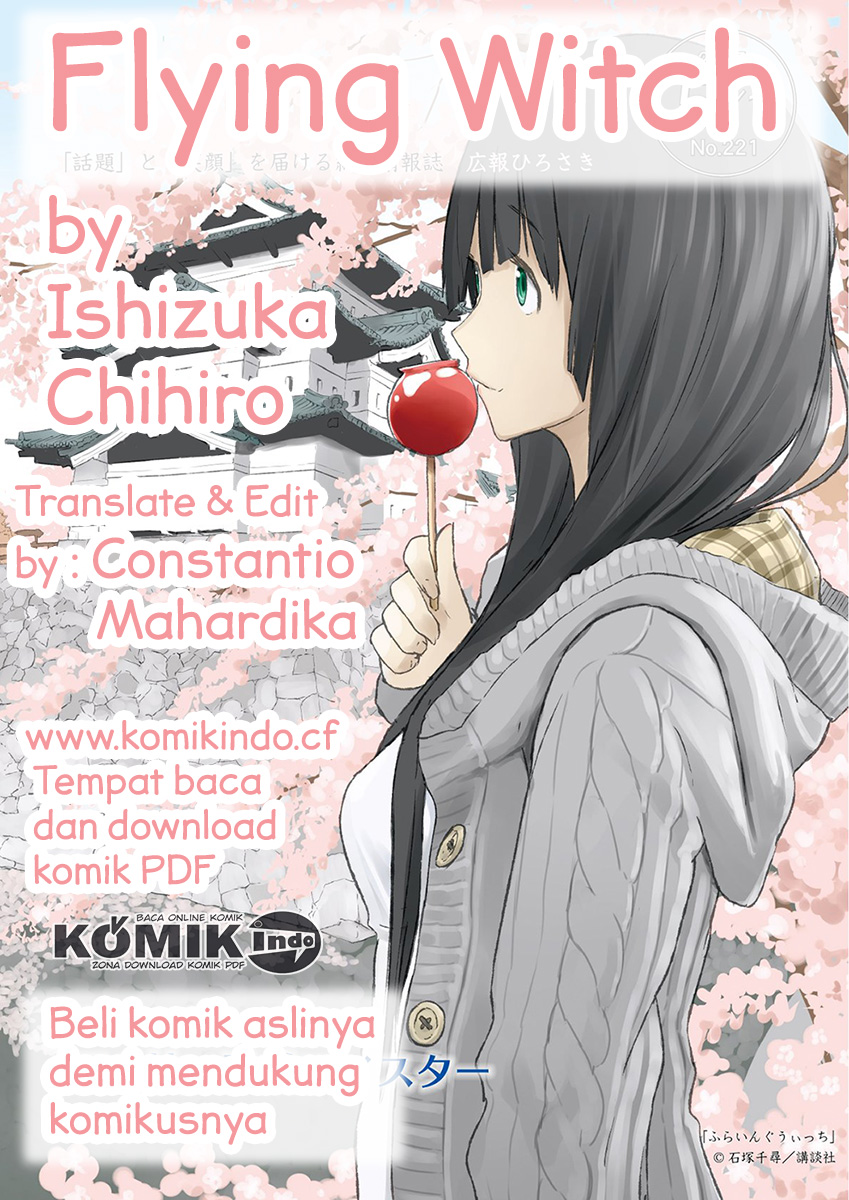 Halaman 26 dari Flying Witch Chapter 25