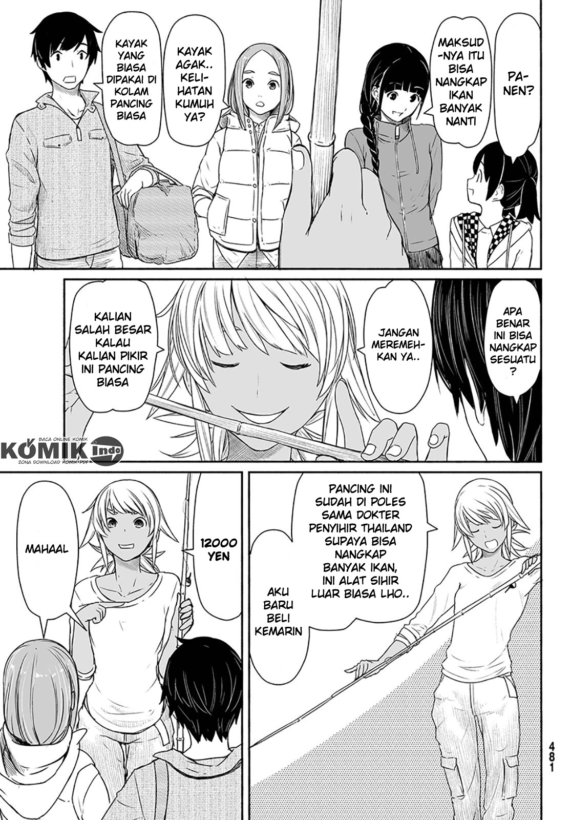 Halaman 11 dari Flying Witch Chapter 27