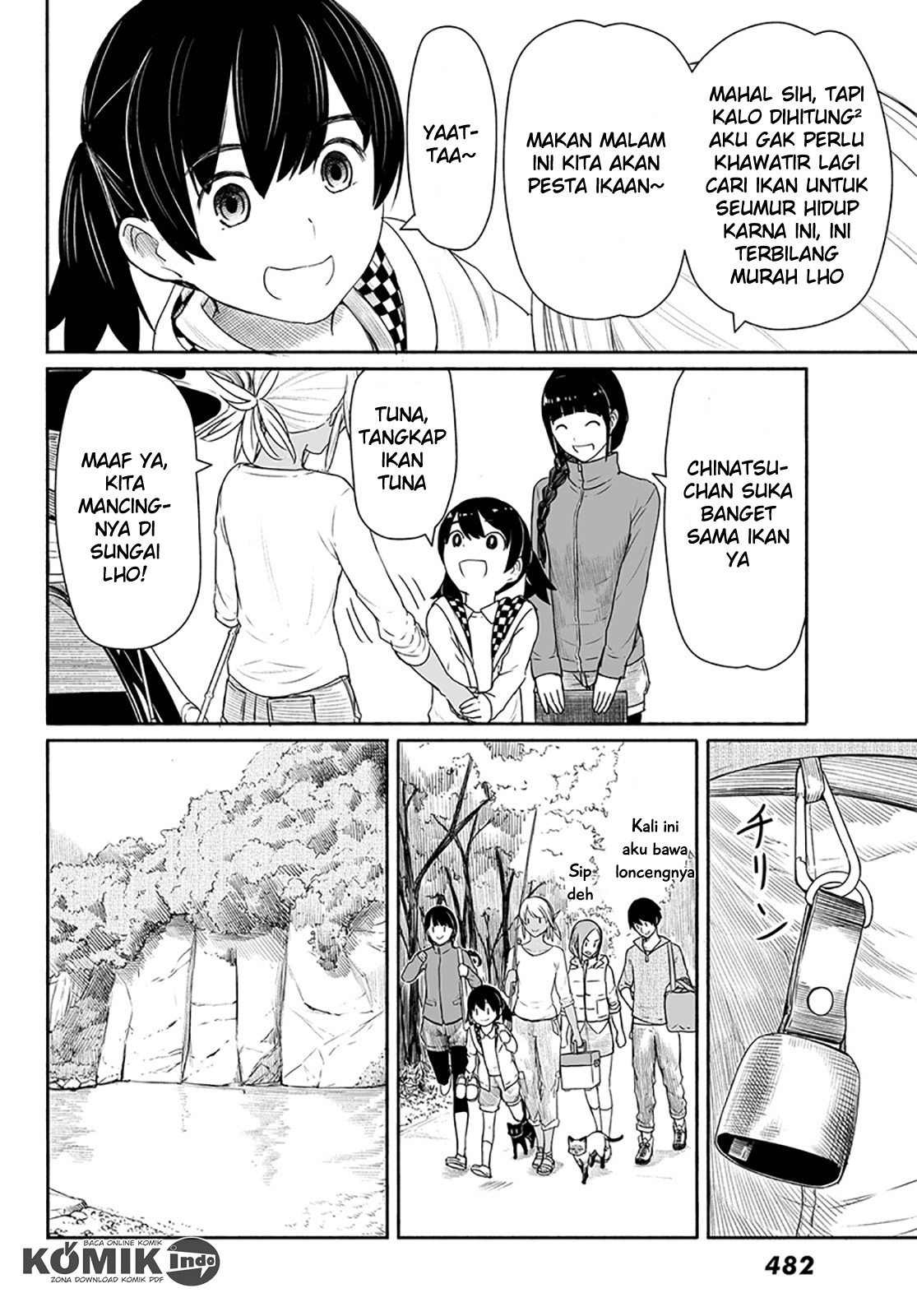 Halaman 12 dari Flying Witch Chapter 27