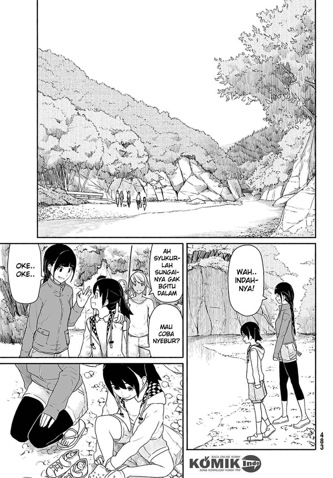 Halaman 13 dari Flying Witch Chapter 27