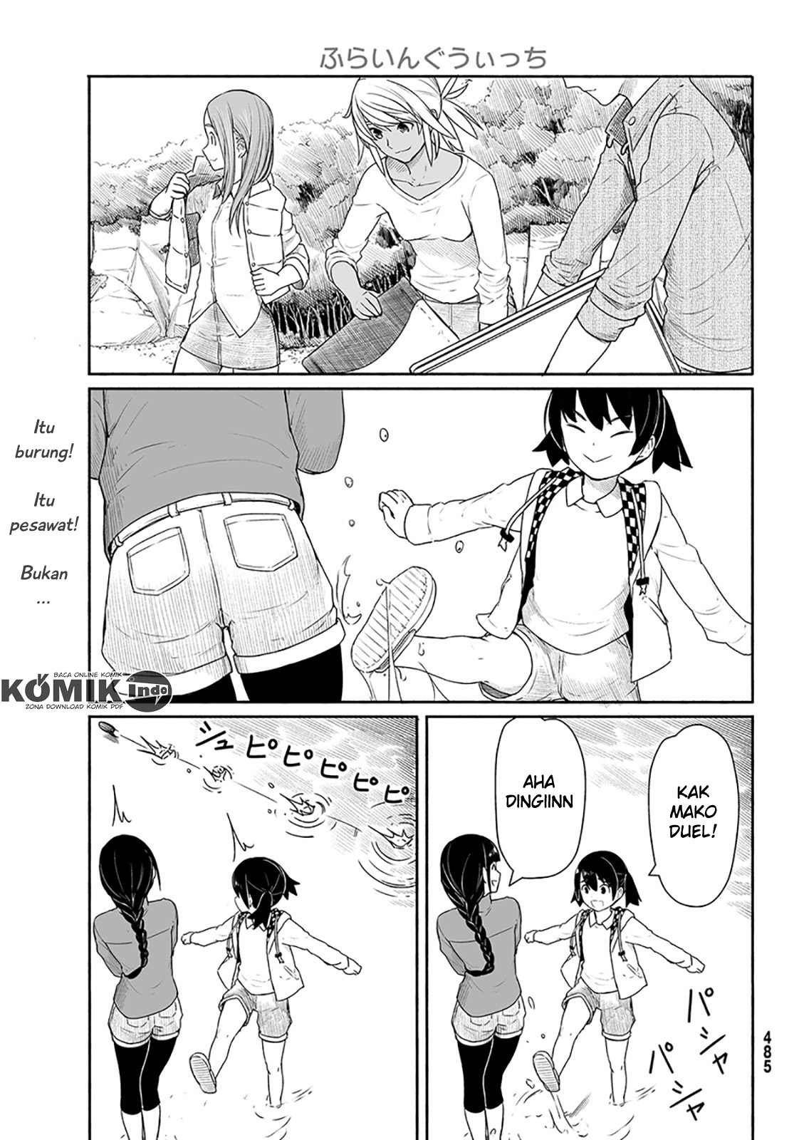 Halaman 15 dari Flying Witch Chapter 27