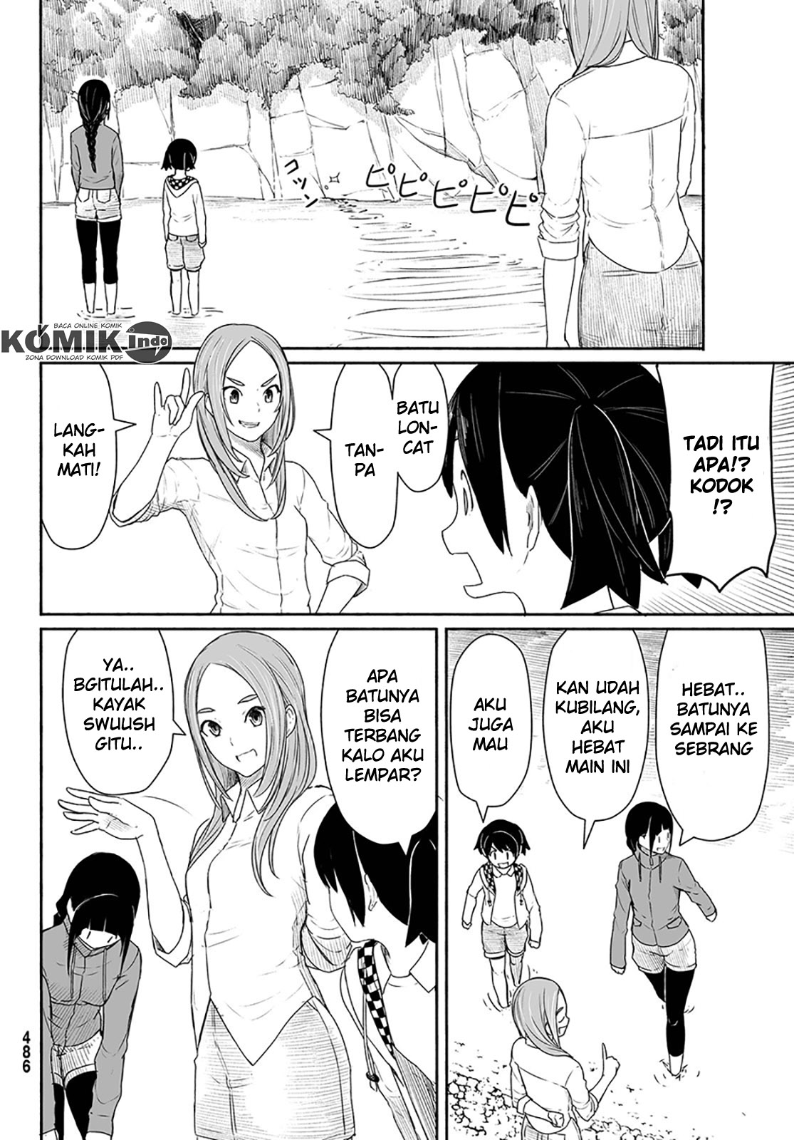 Halaman 16 dari Flying Witch Chapter 27
