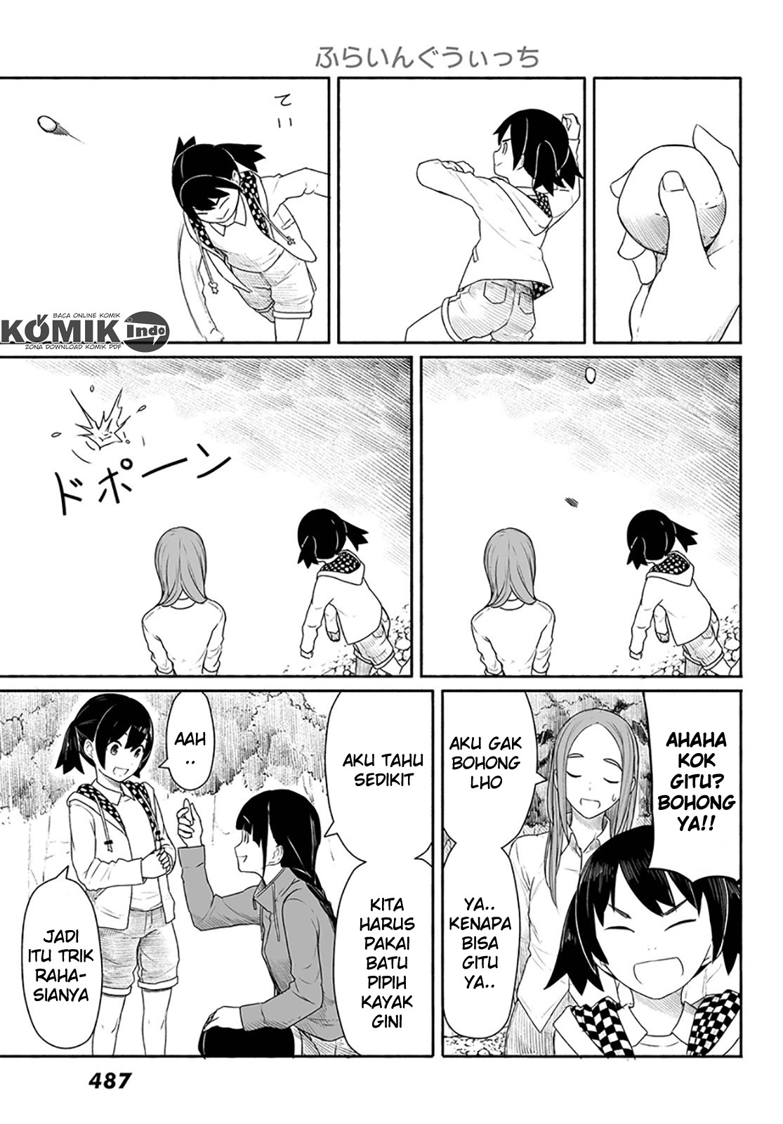 Halaman 17 dari Flying Witch Chapter 27