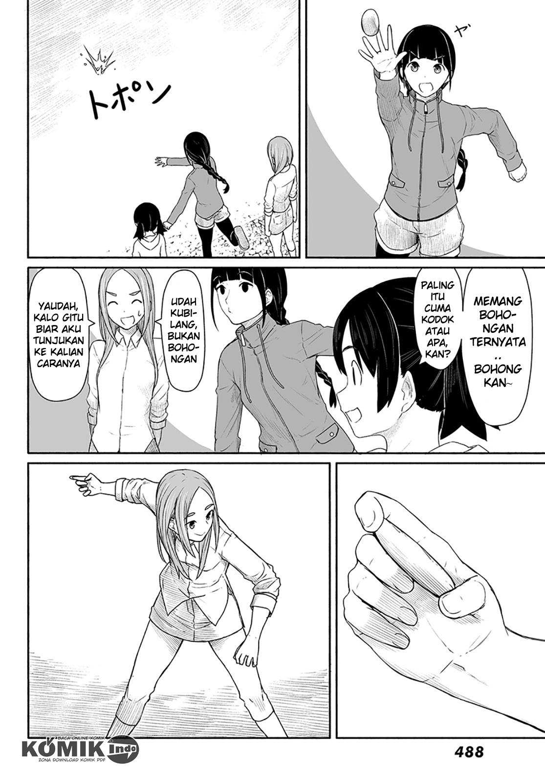 Halaman 18 dari Flying Witch Chapter 27
