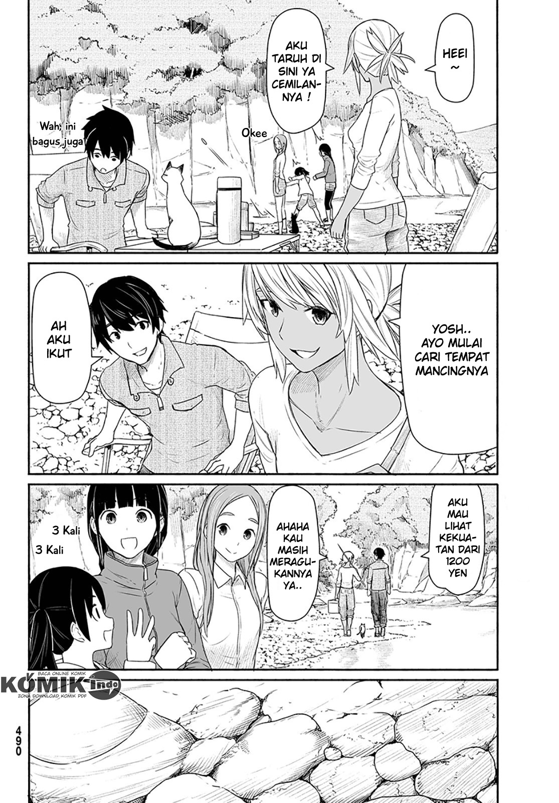 Halaman 20 dari Flying Witch Chapter 27