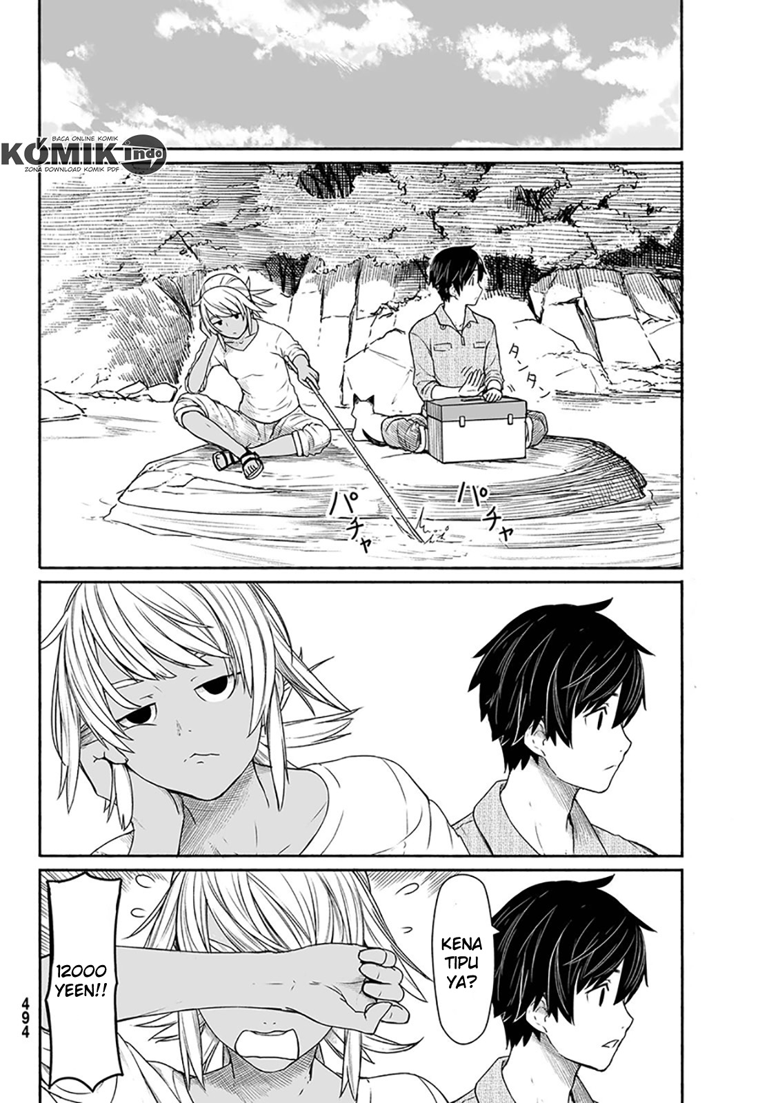 Halaman 24 dari Flying Witch Chapter 27