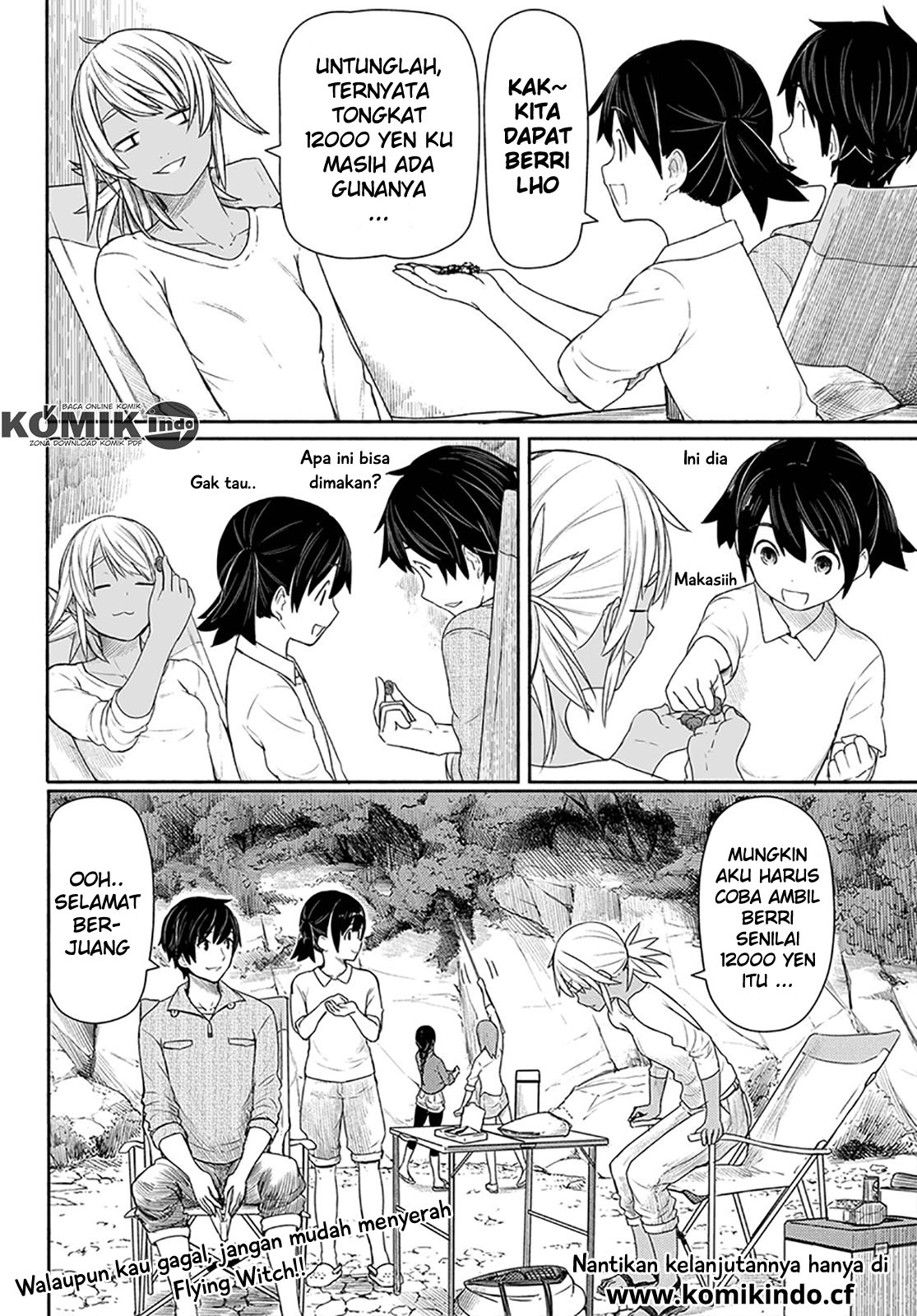 Halaman 26 dari Flying Witch Chapter 27