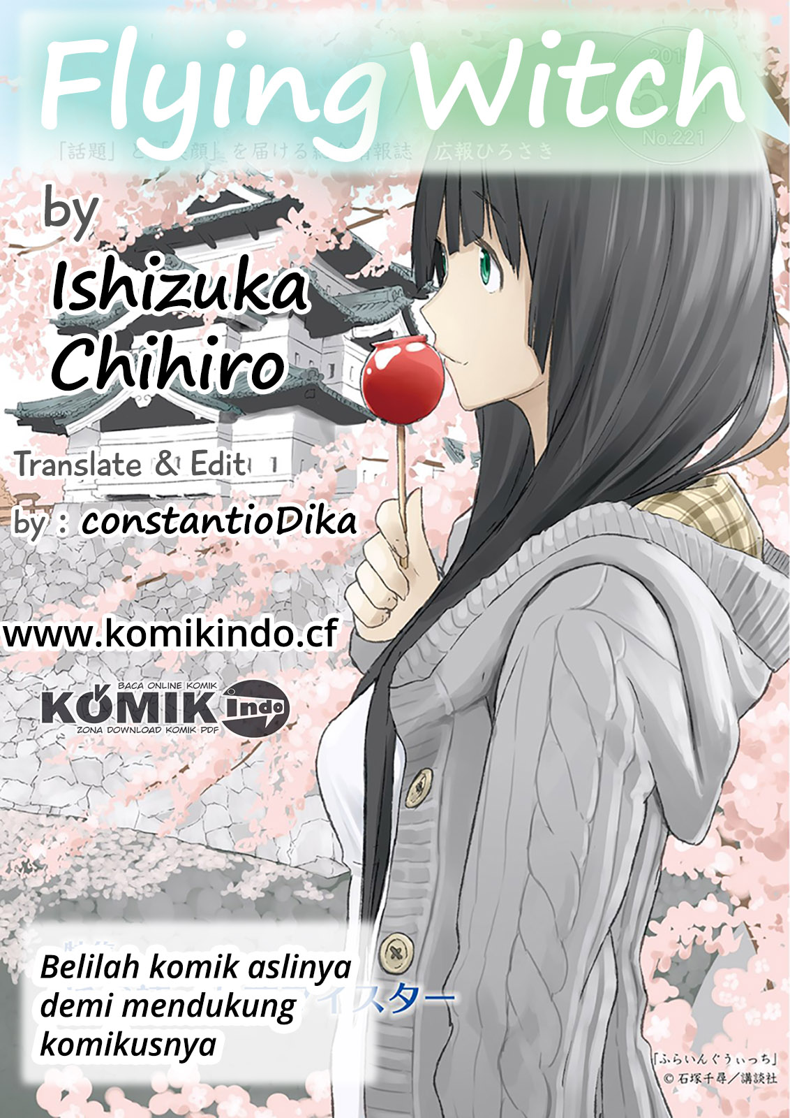 Halaman 28 dari Flying Witch Chapter 27