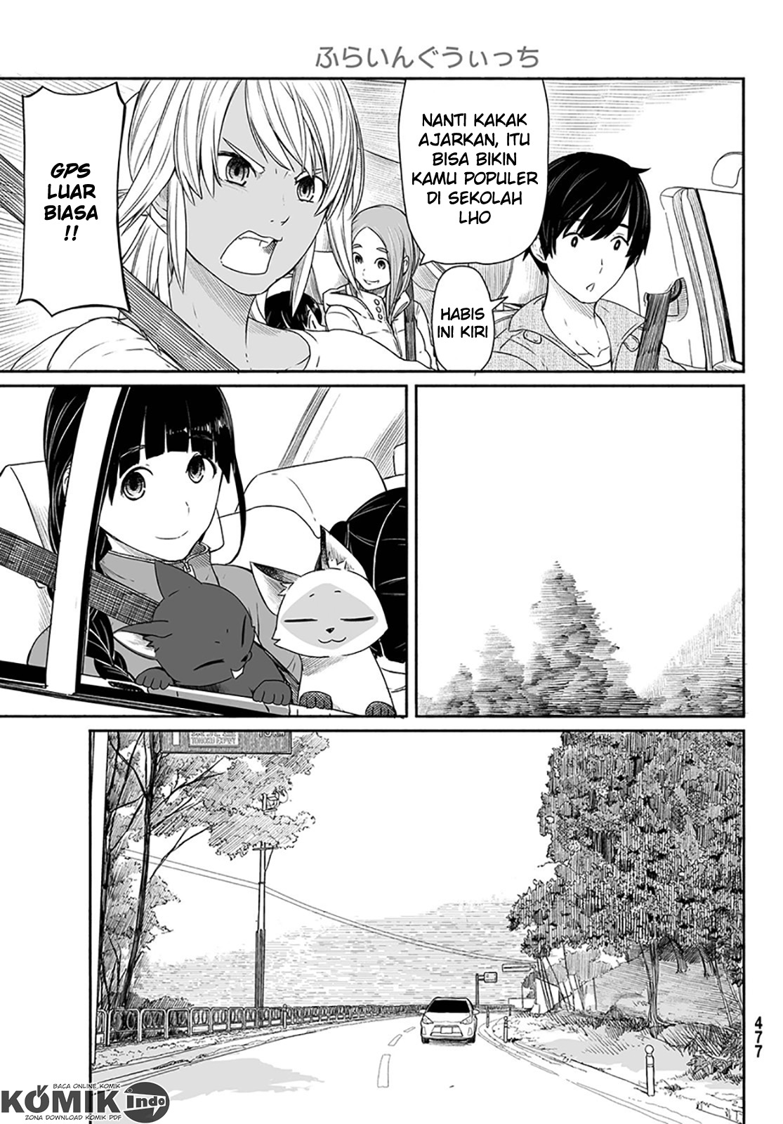 Halaman 7 dari Flying Witch Chapter 27