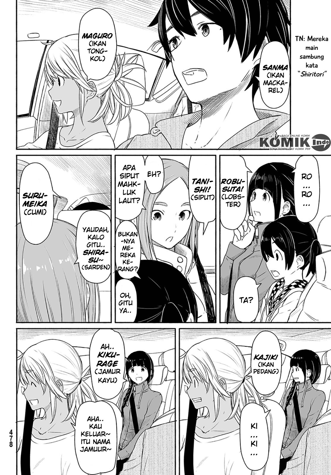 Halaman 8 dari Flying Witch Chapter 27