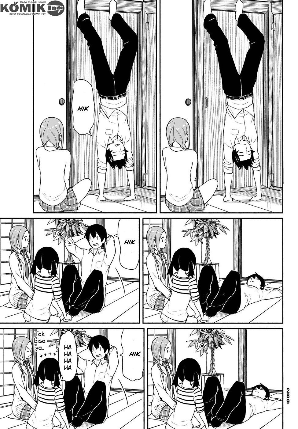 Halaman 10 dari Flying Witch Chapter 28