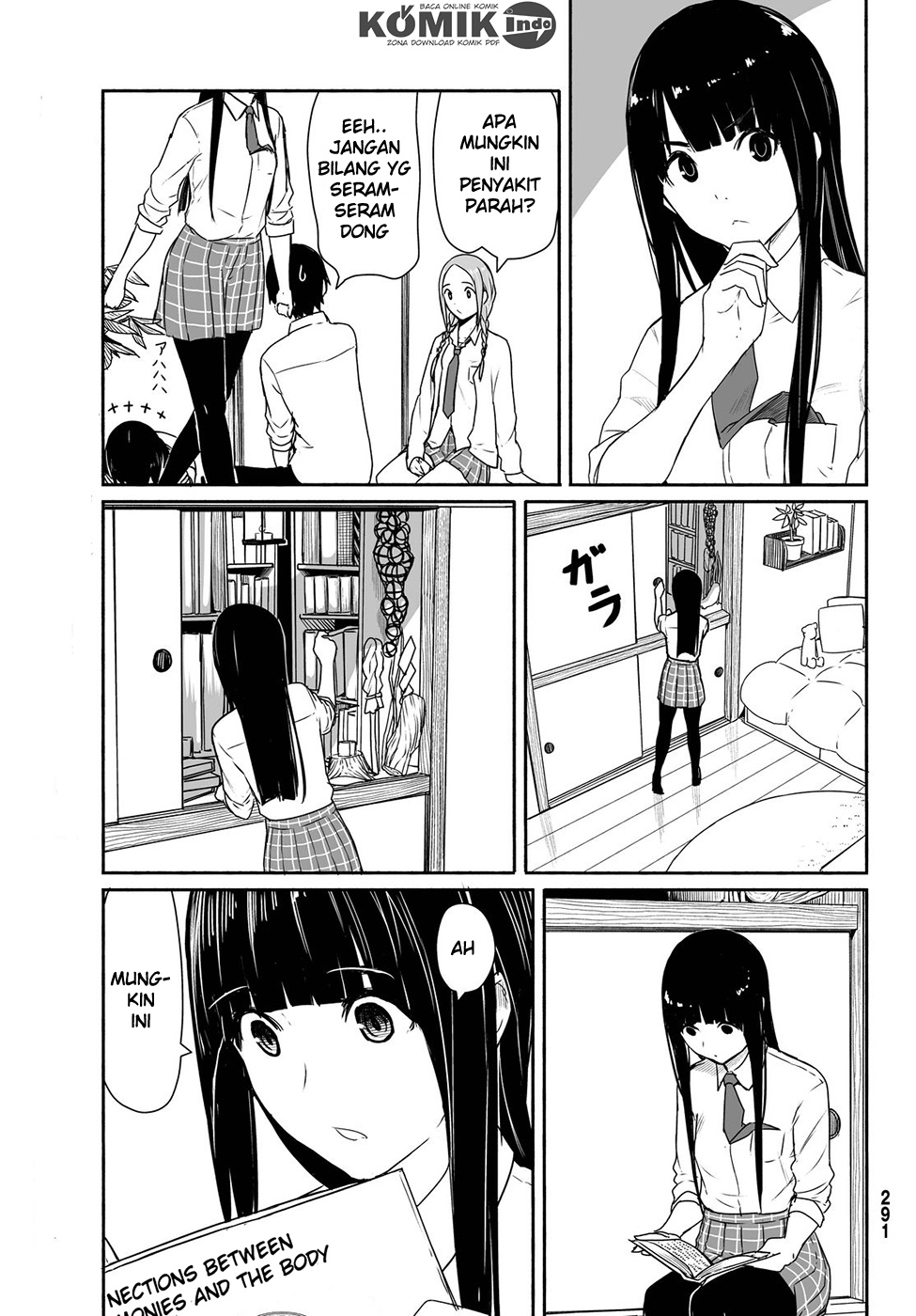 Halaman 12 dari Flying Witch Chapter 28