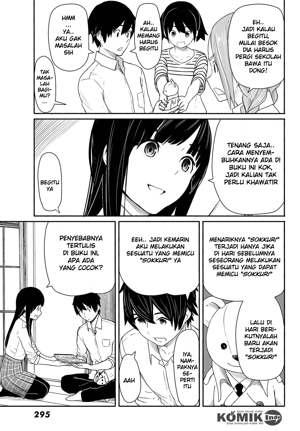 Halaman 16 dari Flying Witch Chapter 28