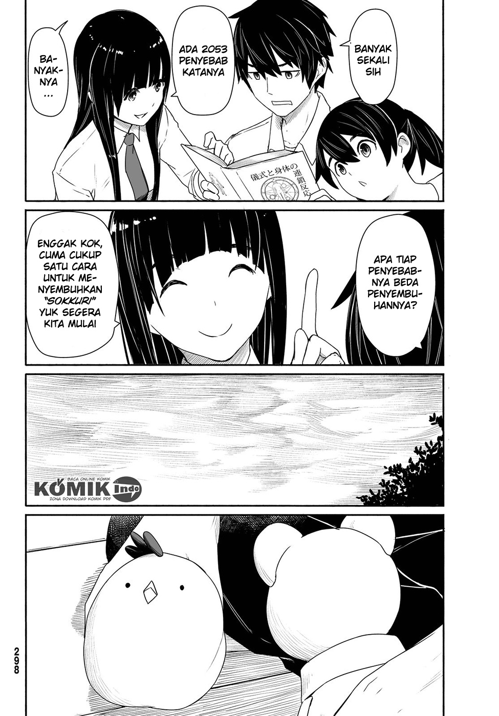 Halaman 18 dari Flying Witch Chapter 28