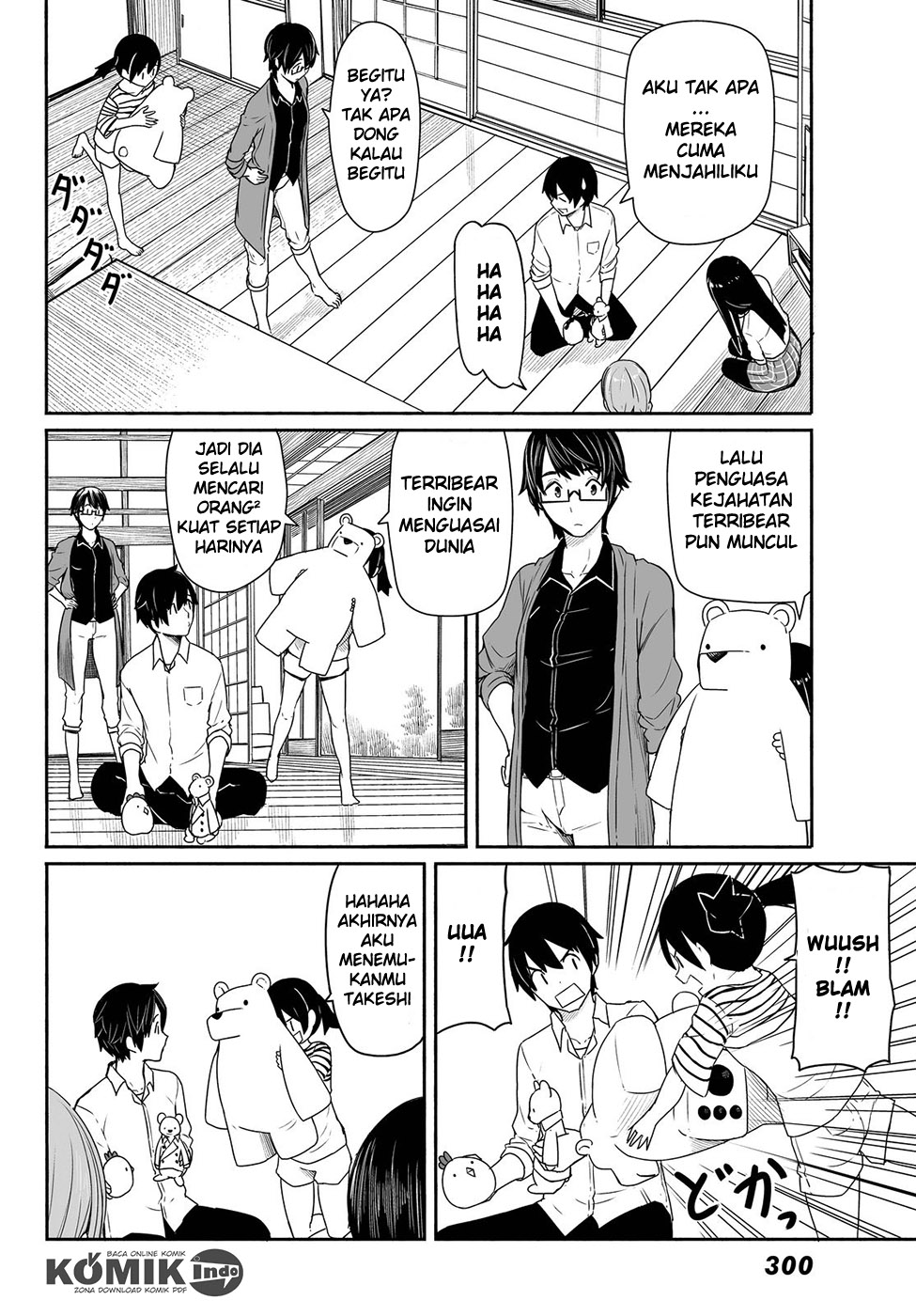 Halaman 20 dari Flying Witch Chapter 28