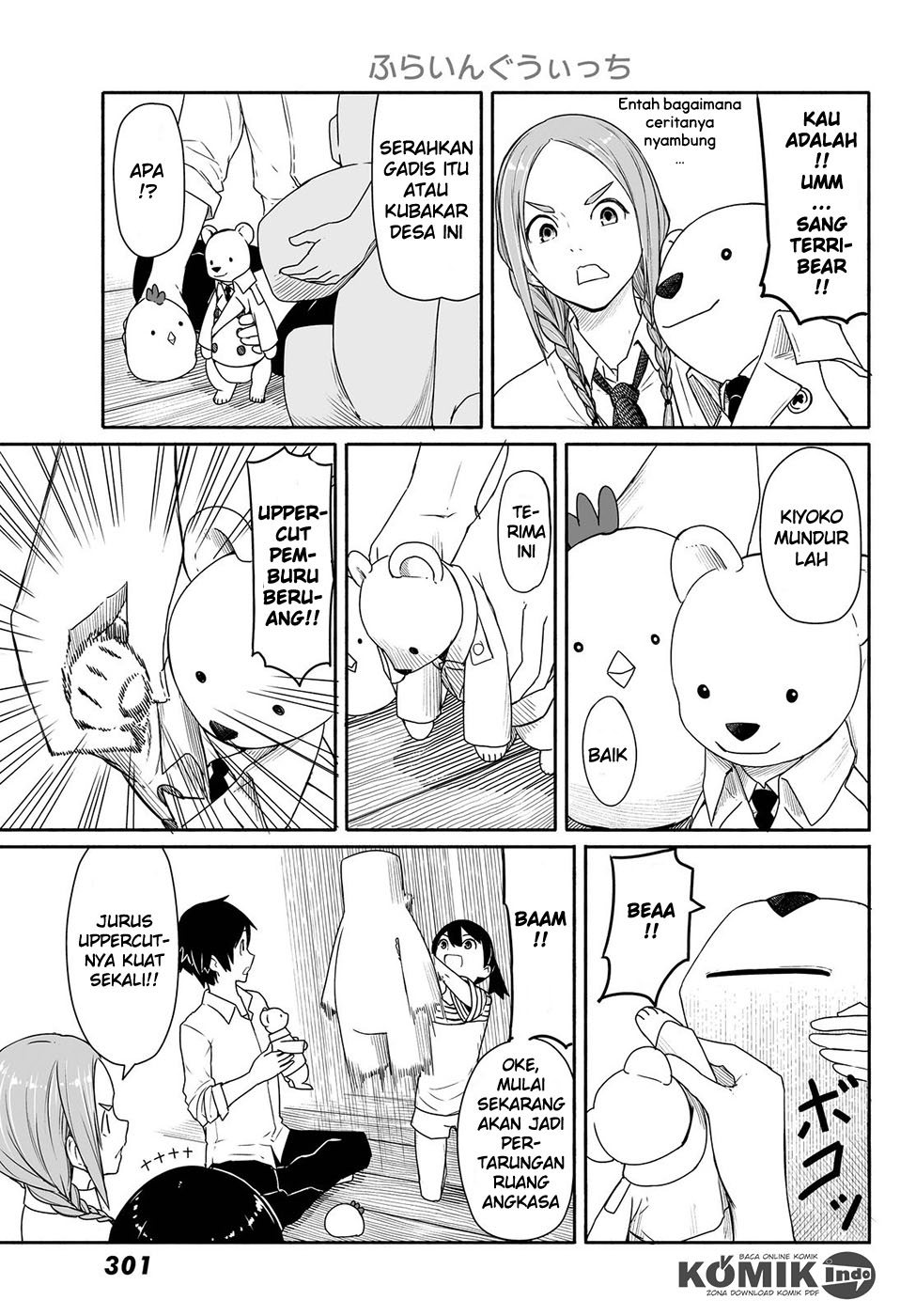 Halaman 21 dari Flying Witch Chapter 28