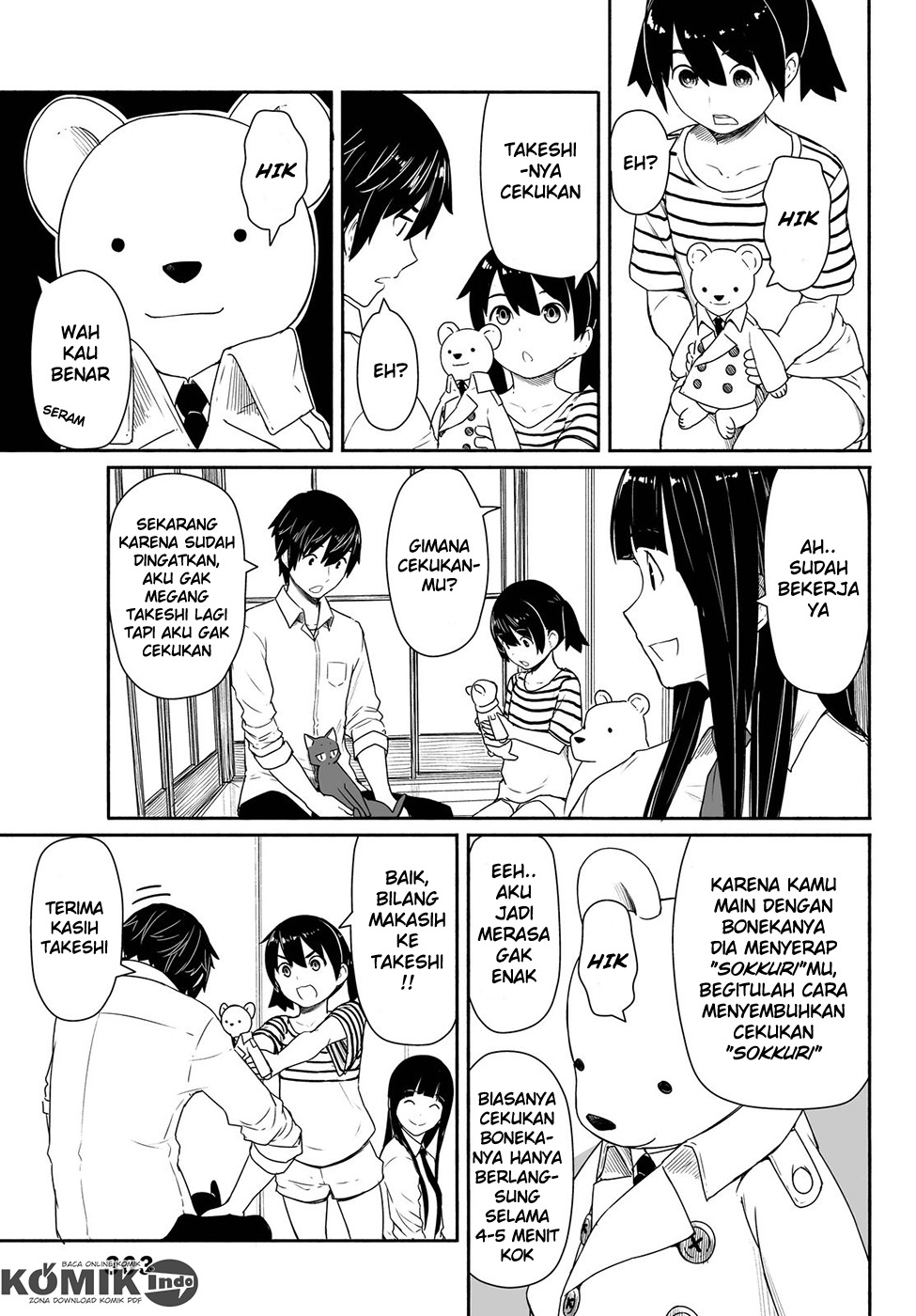 Halaman 23 dari Flying Witch Chapter 28