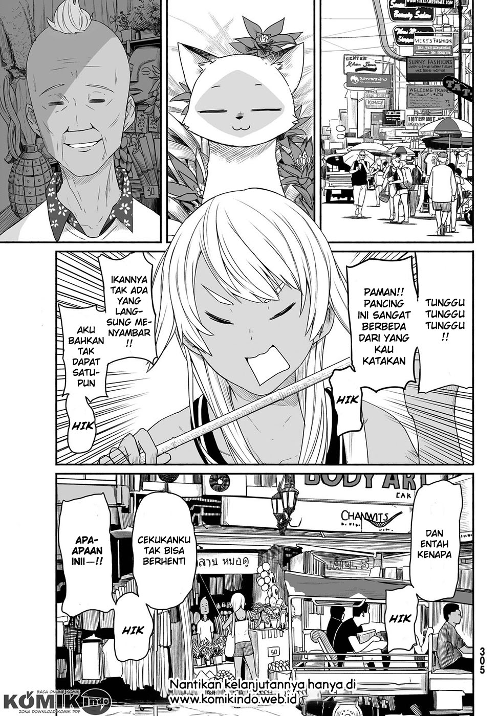 Halaman 25 dari Flying Witch Chapter 28
