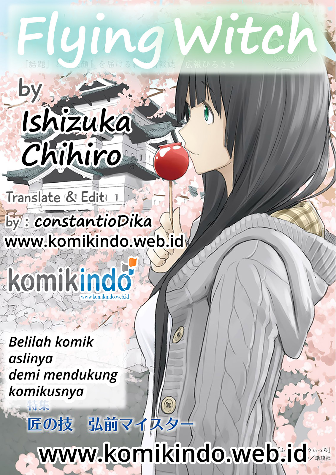 Halaman 29 dari Flying Witch Chapter 28