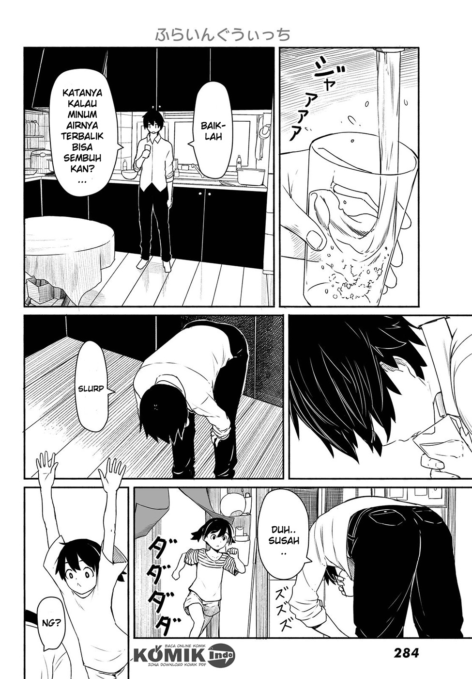 Halaman 5 dari Flying Witch Chapter 28