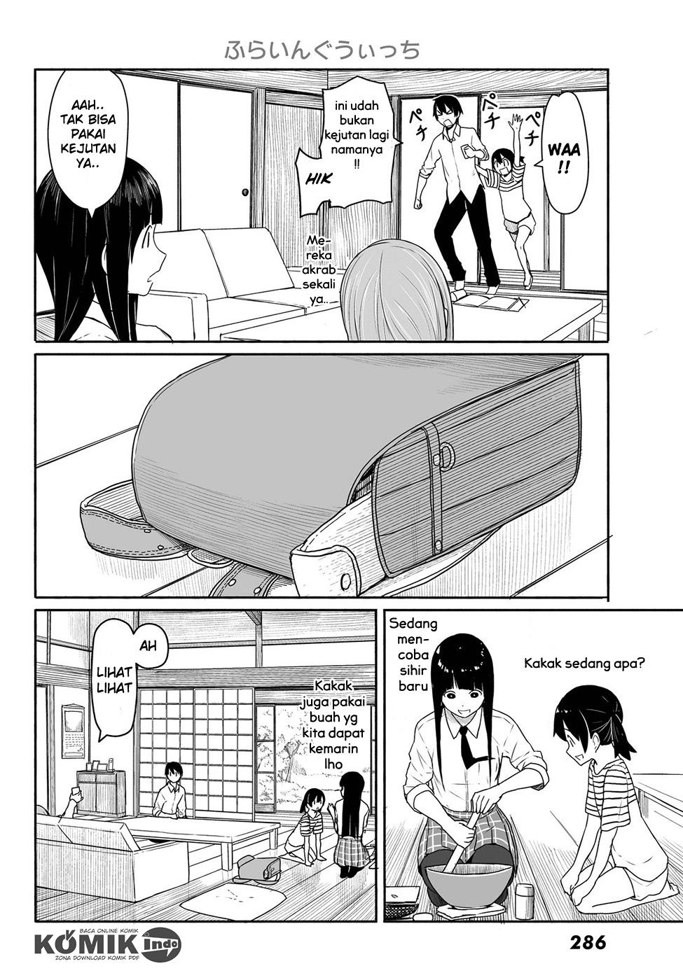 Halaman 7 dari Flying Witch Chapter 28