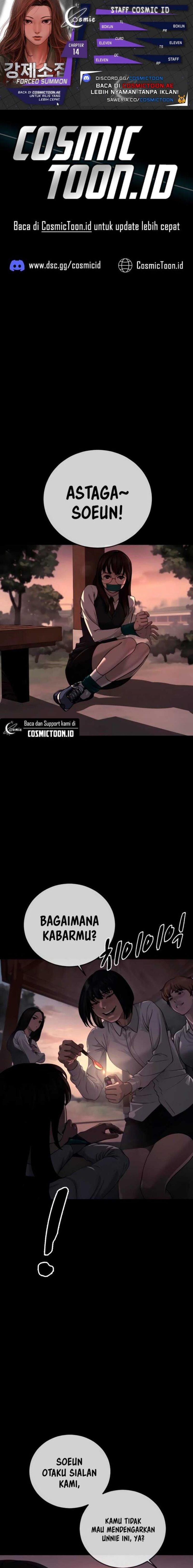 Halaman 1 dari Forced Conscription Chapter 14