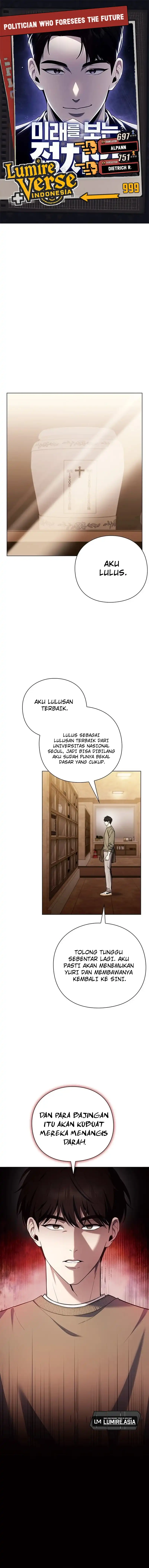 Foresighting Politician Chapter 1 – halaman 1